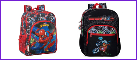 mochila marvel